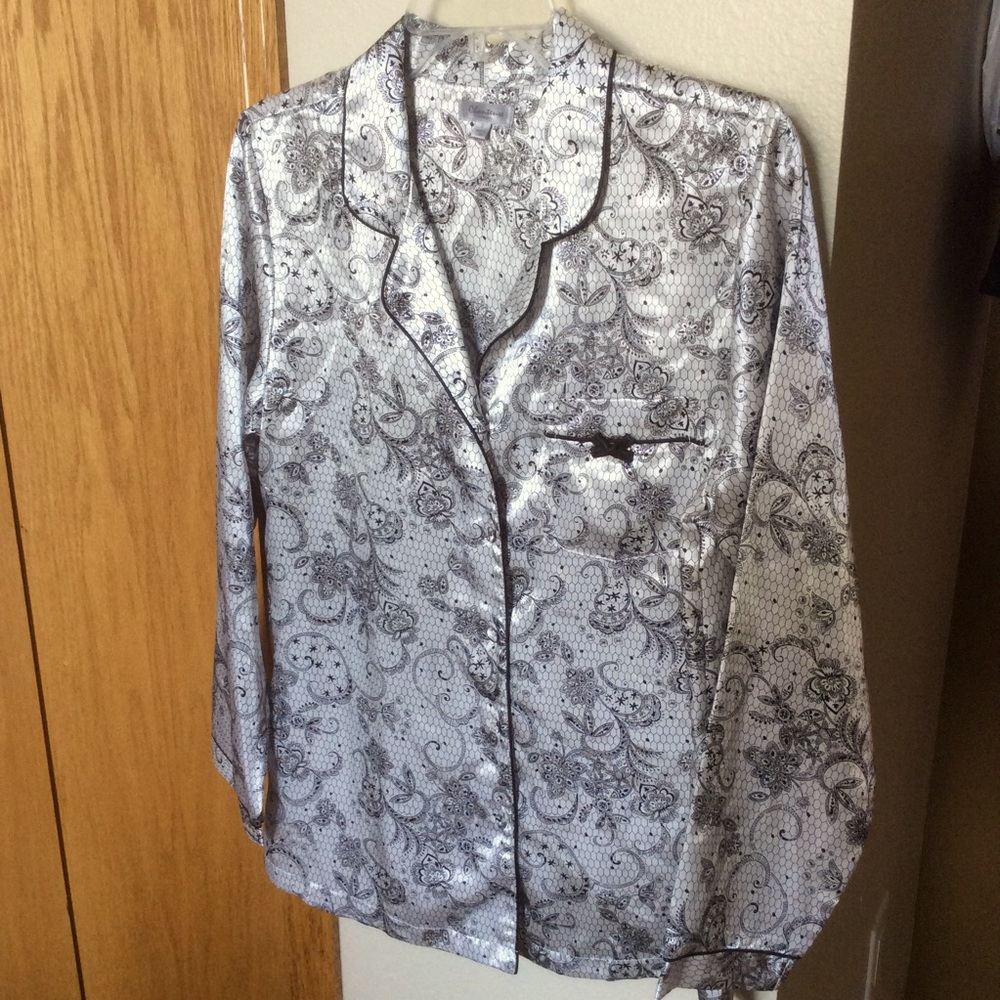 Chanteuse Intimates Satin Pajama Set, Sz S